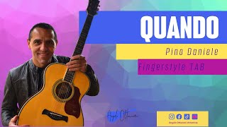 Quando - Pino Daniele - Chitarra con Guitar Tab
