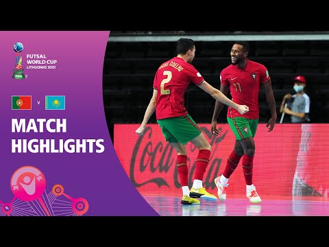 Portugal v Kazakhstan | FIFA Futsal World Cup 2021 | Match Highlights