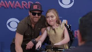 Kip Moore Grants Sydney's Wish at the Academy of Country Music Awards | Make-A-Wish®