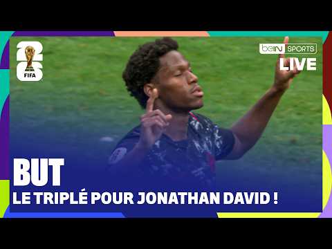 LIVE - Le TRIPLÉ pour JONATHAN DAVID, 6-0 pour le CANADA !