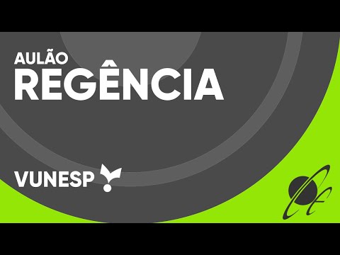 VERBAL AND NOMINAL REGENCY CLASS - VUNESP