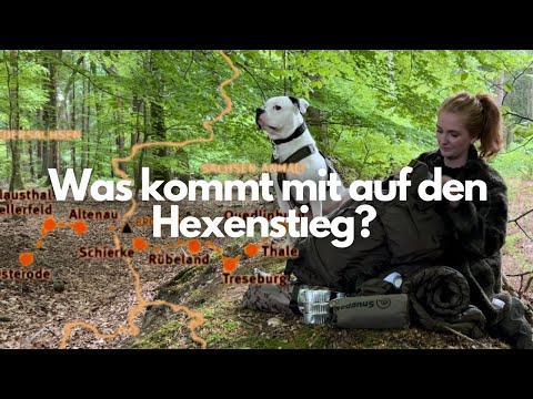 13,5kg Gepäck- Loadout für den Harzer Hexenstieg mit Hund