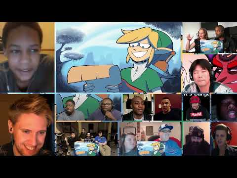 BEST Zelda Rap EVER!! ANIMATED MUSIC VIDEO by Joel C - Starbomb [REACTION MASH-UP]#1471