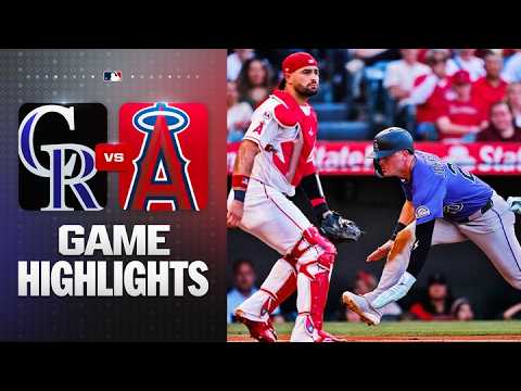 LA에인절스 VS 콜로라도 2:8 MLB 스포츠하이라이트