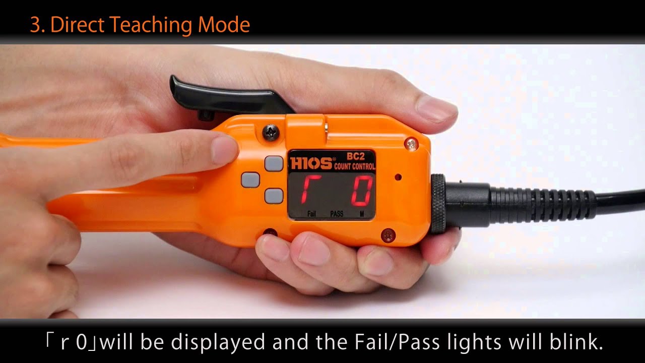 Hios BLG BC2 - Direct teaching