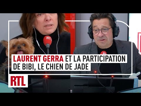 Laurent Gerra avec la participation exceptionnelle de Bibi, le chien de Jade 🤣