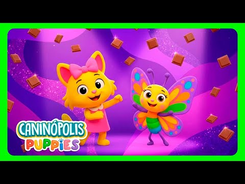 Caninópolis Puppies: Borboletinha Tá na Cozinha | Chocolate pra Madrinha 🎶🦋🍫