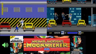 Moonwalker Sega Genesis vs Master system longplay