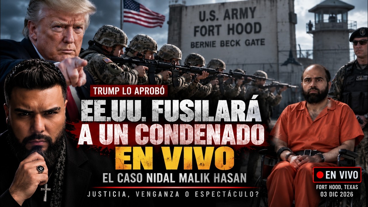 VIRAL: El PENTÁGONO Transmitirá en VIVO su Primera Ejecución en 60 Años: El Caso Nidal Hasan