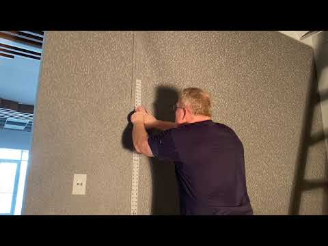 How To Double Cut, Install & Clean Type 2 Commercial Vinyl Wallcovering - Spencer Colgan