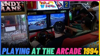 Playing At The Arcade In 1994.