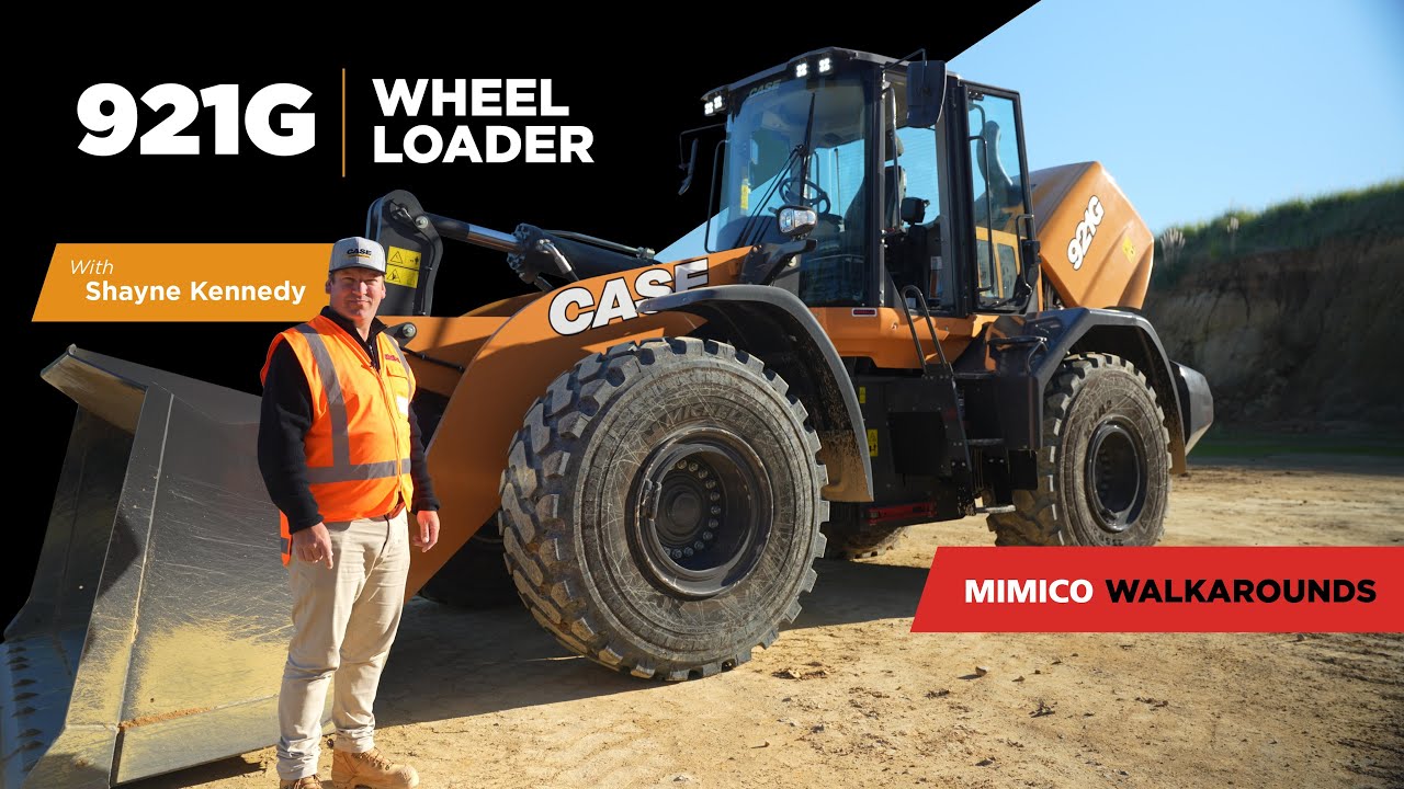 CASE 921G Wheel Loader Walkaround | The Best Operator Environment in the Industry | MIMICO NZ