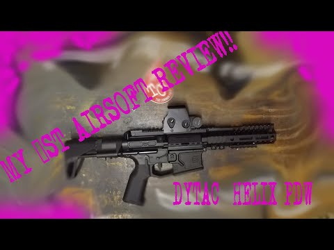 DYTAC B15 HELIX ULTRALIGHT AIRSOFT PDW BASIC REVIEW(MY 1ST REVIEW)