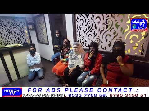 Police raids massage centers in Hyderabad