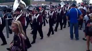 preview picture of video 'Papillion LaVista Marching Band Takes the Stadium by Storm'