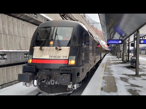 St.Anton am Arlberg: URLAUB Express 1307 von Hamburg Altona am weißen Arlberg mit Anfahr Probleme