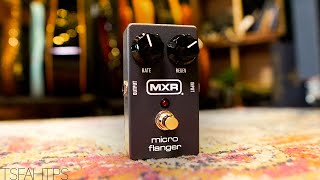 Video thumbnail for It sounds great at every setting - MXR Micro Flanger by TheSuperFunAwesomeHappyTimePedalShow