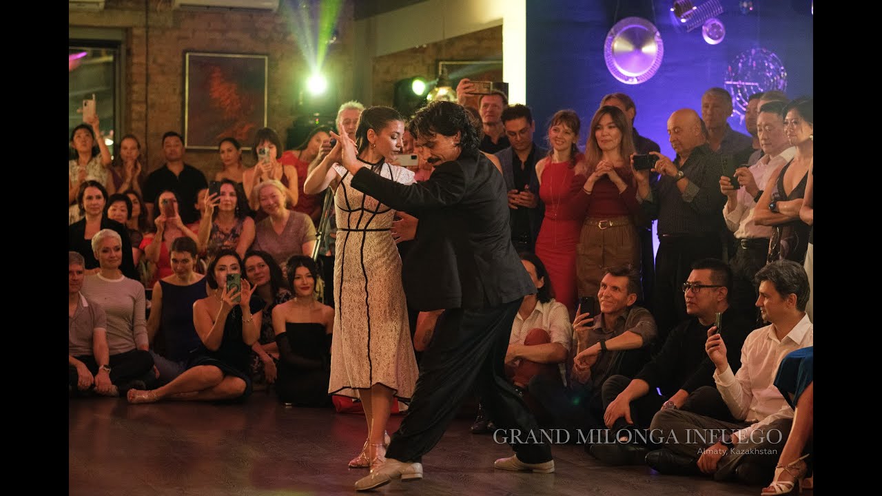 Gaston Torelli y Gri Montanaro, Grand Milonga INFUEGO (Almaty, Kazakhstan)