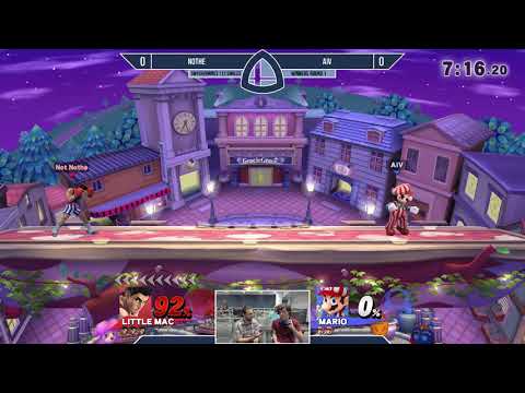 Sm4sh@Mines 112 - Nothe (Little Mac) Vs. AIV (Mario) - Winners Round 1