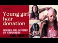 Long Hair Women Mottai In Home Hairdoners 2026 Newyear Hairdonation Hair Mottai Newyear