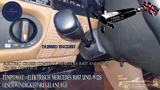 Mercedes R107/W126: Sprawdzanie tempomatu