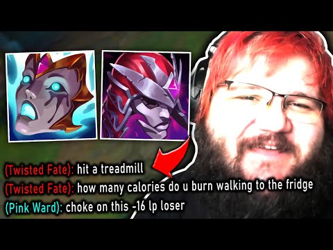 HATER TELLS ME TO "HIT A TREADMILL" THEN GETS OWNED!! - Pink Ward Shaco