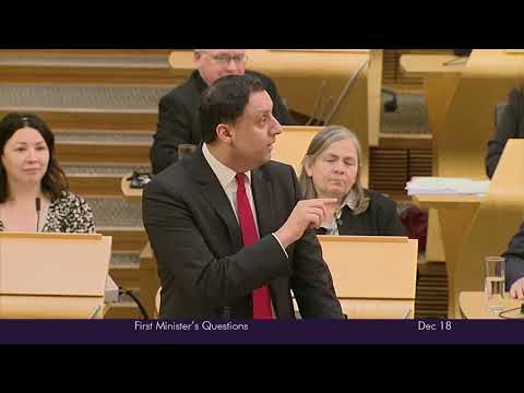 First Minister's Questions - 18 December 2025