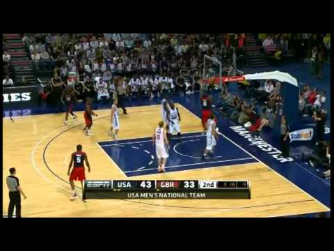 USA vs Gran Bretaña (118 - 74) amistoso 2012