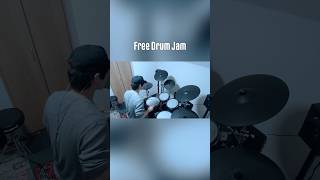 Free Drum Jam  自由に叩いてみた #ドラム #shorts #drums #drummer
