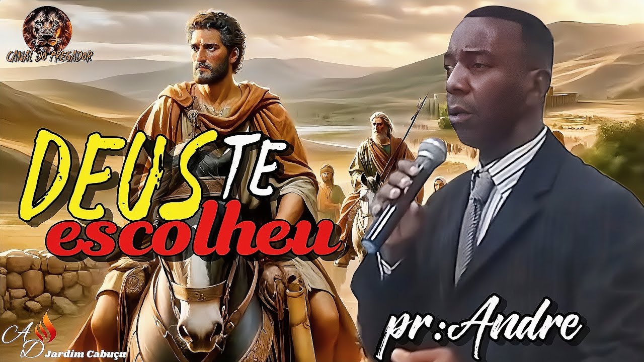 A conversão de Paulo, Deus te escolheu. pregador pastor André
