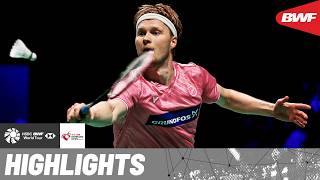 Lee Cheuk Yiu vs Anders Antonsen | Precision, patience and tactical play