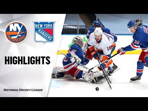NHL Exhibition Highlights | Islanders @ Rangers 07/29/20