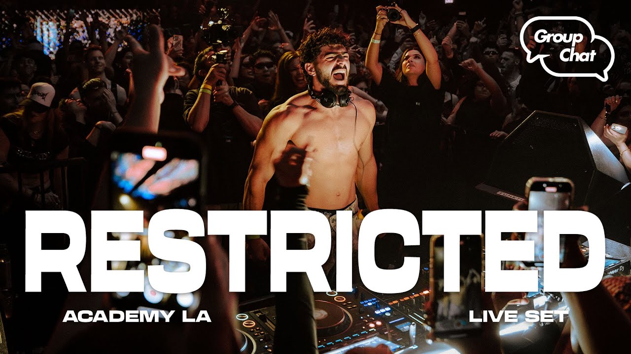Restricted LIVE @ Group Chat LA [HARD TECHNO MIX]