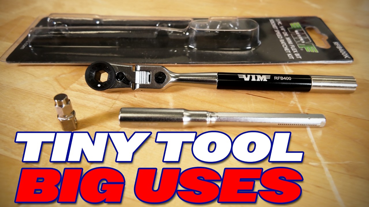 The Most Versatile Ratchet Ever? | Toolbox Heroes: VIM Tools Mini Ratchet & T-Handle Kit