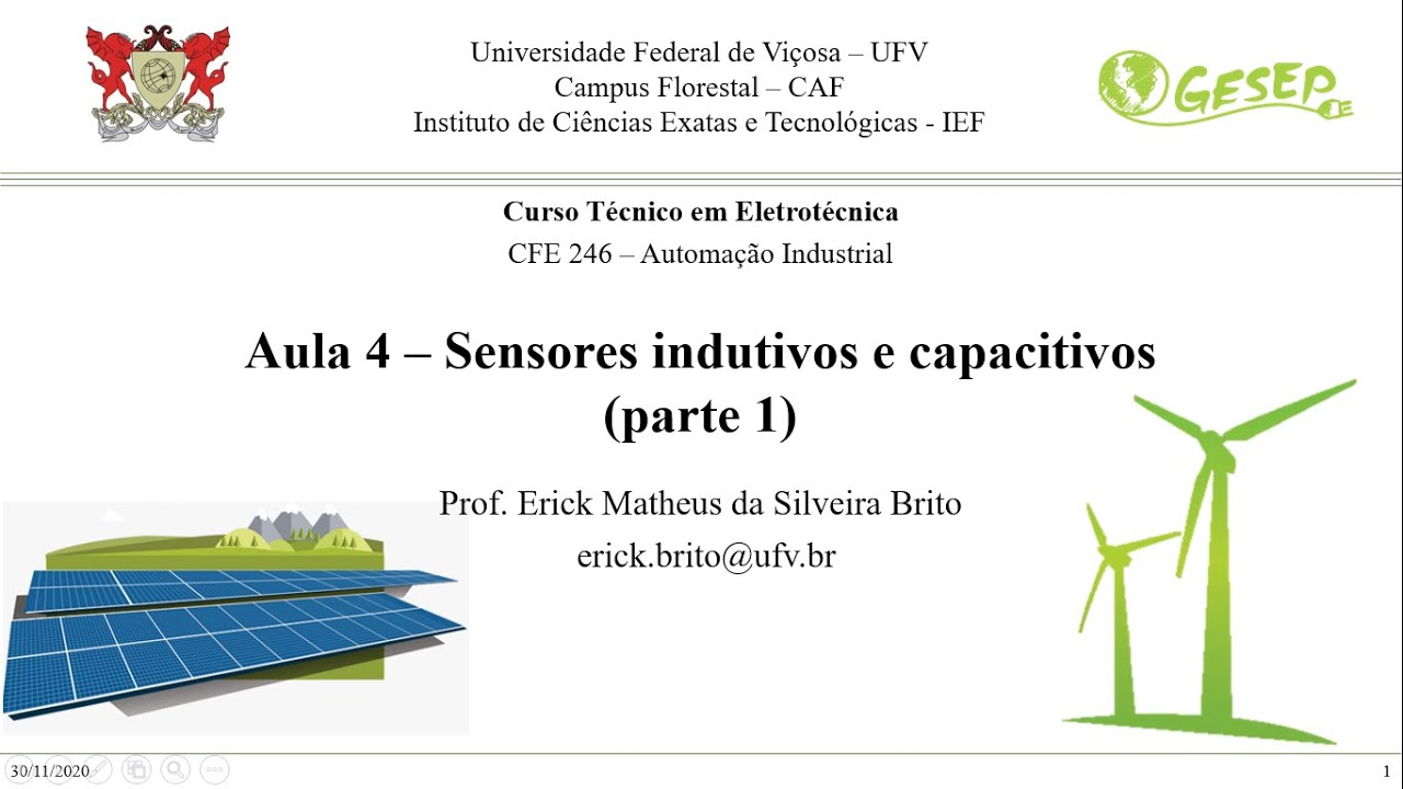 Aula 04 - Sensores indutivos e capacitivos (parte 1)