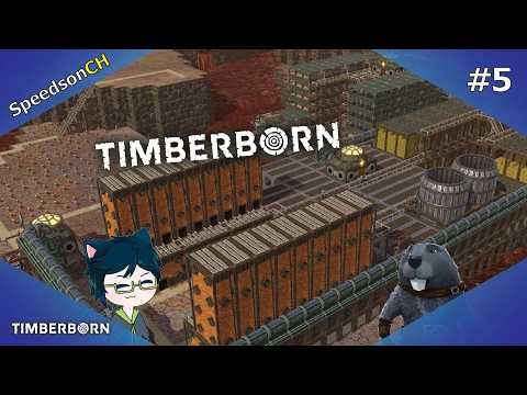 [Timberborn] อาณาจักรบีเวอร์ #5 | ย้ายบ้านไปอยู่โรงแรม