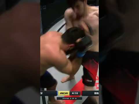 Сначала одолел морально. И загнал в глухую оборону. Роберт Валиев vs Дени Ибрагимов  #mma #punch
