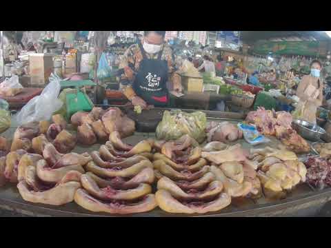 CAMBODIA BATTAMBANG BOENGCHUK MARKET IN THE MORNING