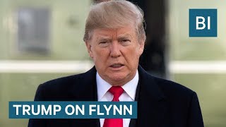 Trump Claims The FBI Ruined Michael Flynn's Life While Nothing Happened To Hillary Clinton