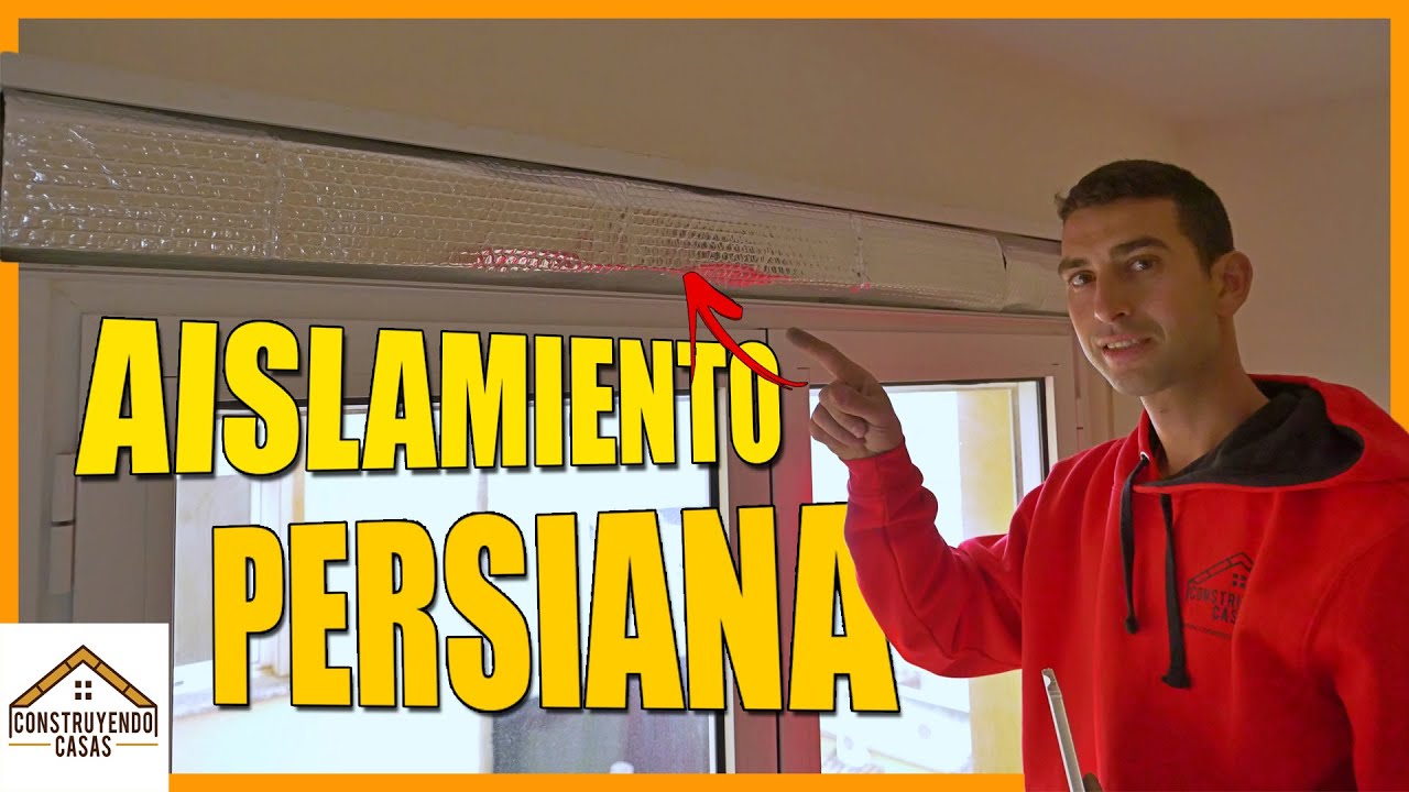 🔶 Como AISLAR CAJON DE PERSIANA 🔶 Evita el FRIO y la CALOR, RAPIDO Y SENCILLO.