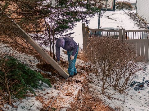 Sculpting Serenity: Witness the Final Touches on a Semi-Privacy Fence in Forest Hill, MD