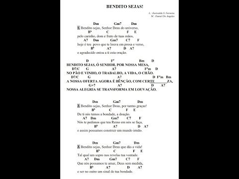 Bendito Sejas - MÚSICA PARA MISSA