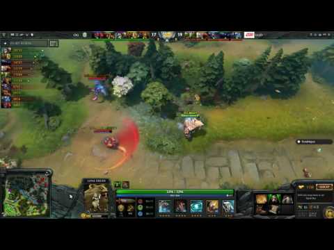 Miracle Slark Carry! OG vs LGD Shainghai Major 2016 DotA Rage Quit