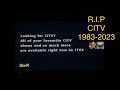 R I P CITV 1983 2023 CITV Final Closedown