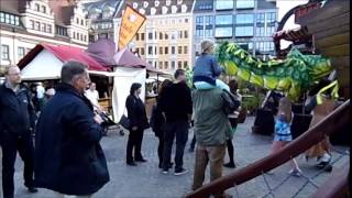 preview picture of video 'Drachen auf der Leipziger Ostermesse 2014 KURZCLIP'