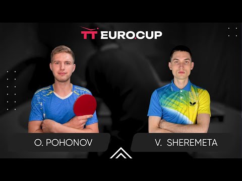 17:35 Oleksandr Pohonov - Vladyslav Sheremeta 01.09.2024 TT Euro.Cup Ukraine Professional. TABLE 4
