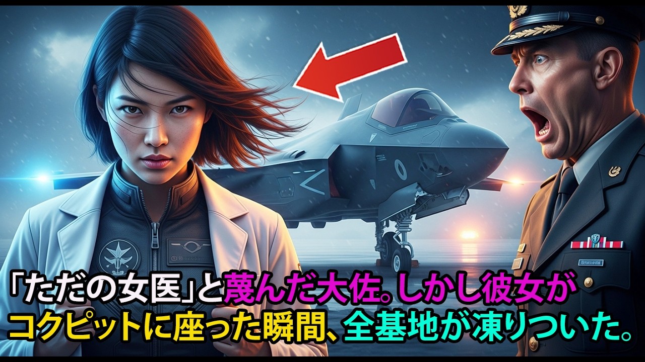 「衛生隊の女」と蔑まれた彼女の正体は、伝説のトップガンだった。F-35 vs Su-57 極限の空中戦。