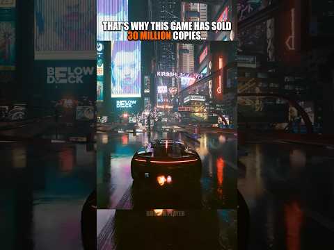 That's why this game has sold 30M copies #shorts #cyberpunk