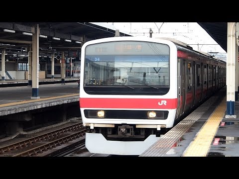 2019/03/26 JR East Keiyo Line: 209 Series KeYo 34 Set at Shin-Narashino