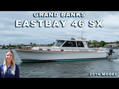 2014 Grand Banks 46 Eastbay SX SEABIRD Video
